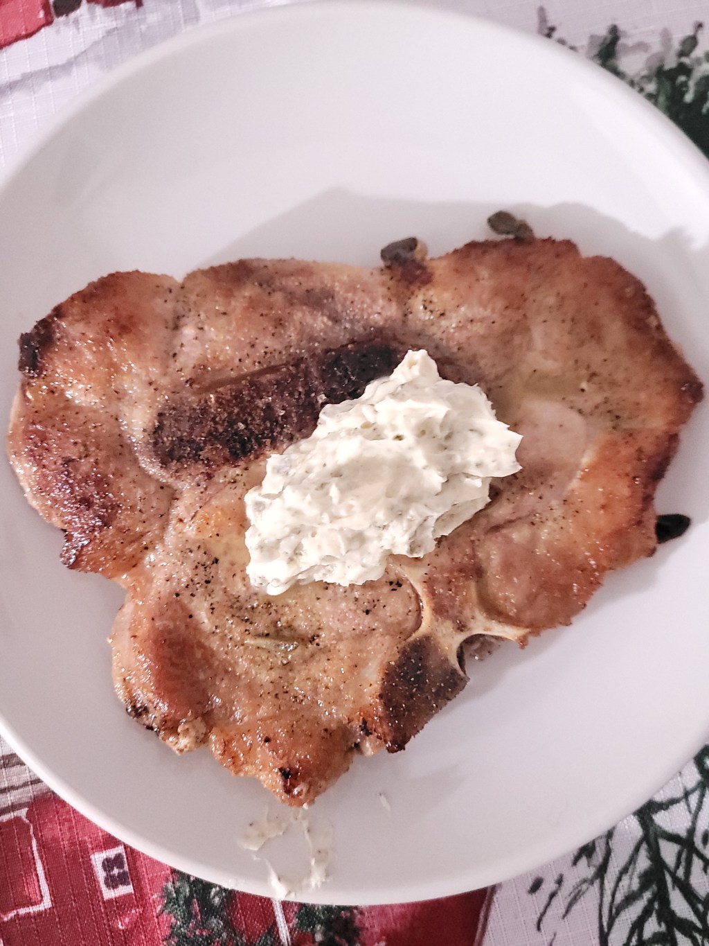 Baked Pork Chop with Sage-Honey&nbsp;Butter