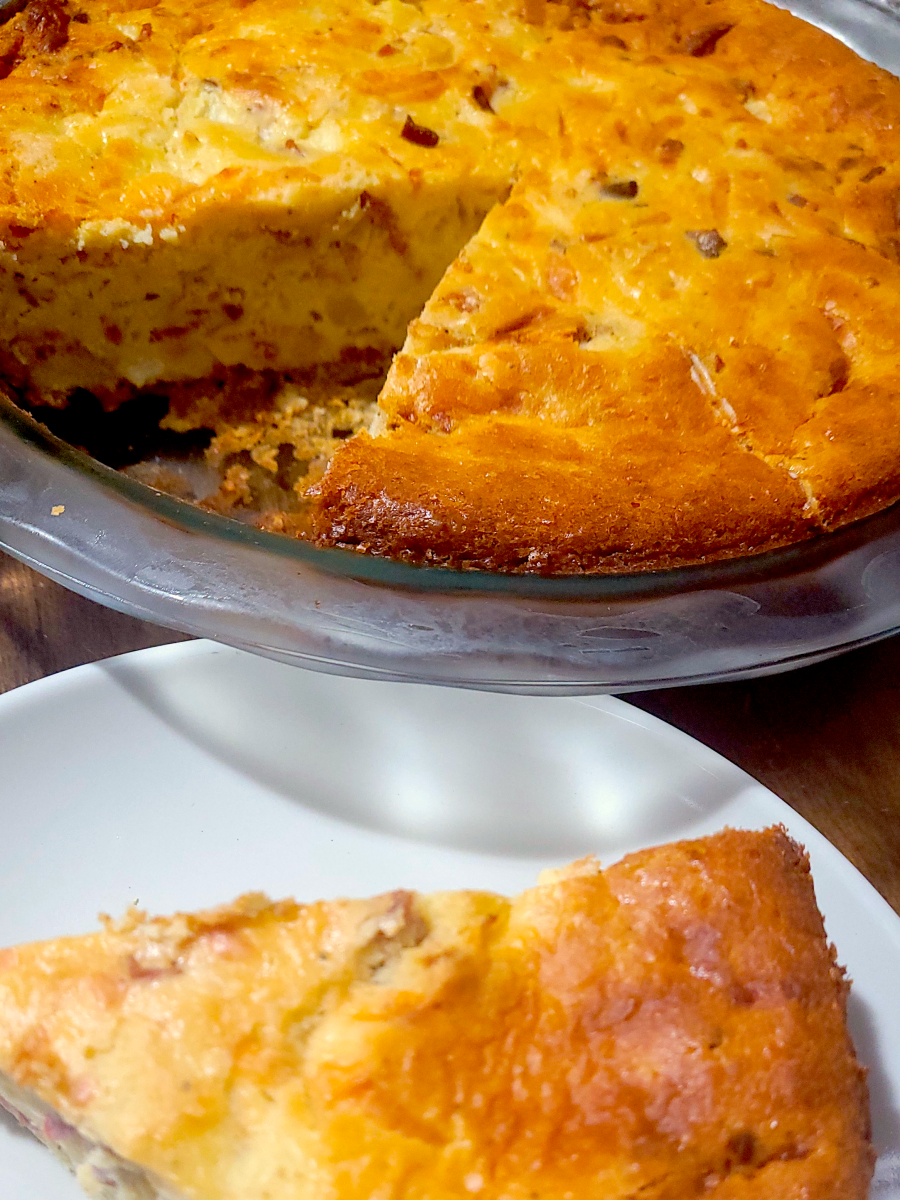 Bacon Pancake Quiche