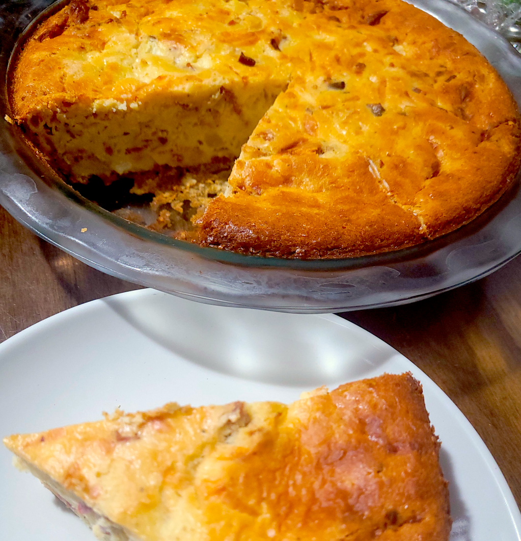 Bacon Pancake Quiche