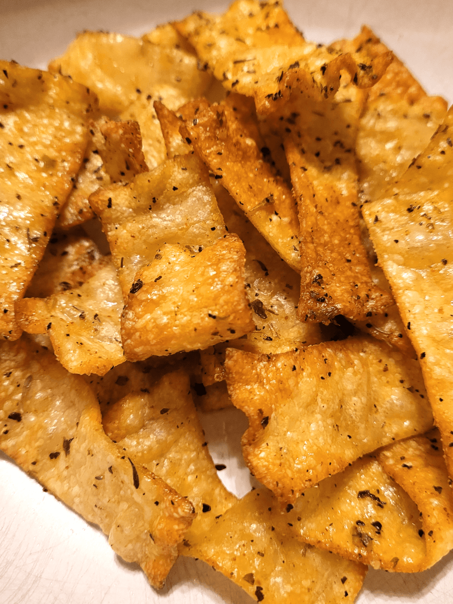Air Fryer Pasta&nbsp;Chips
