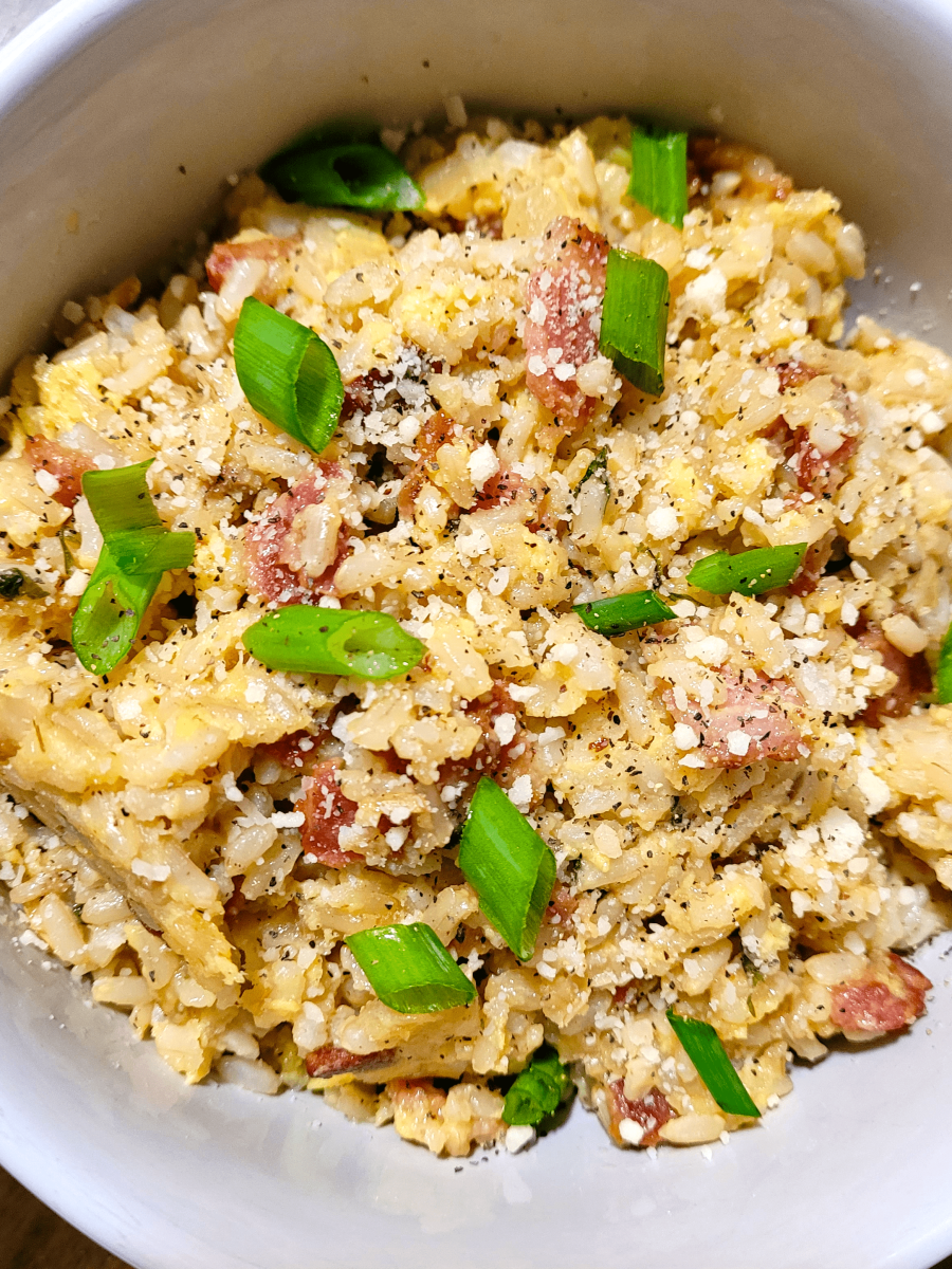 Carbonara Fried Rice