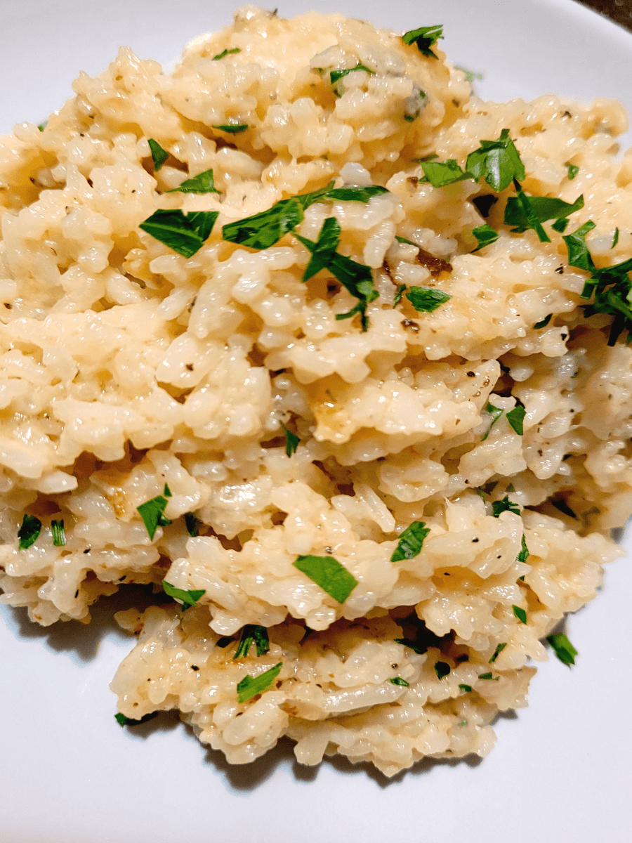 Garlic Parmesan Rice