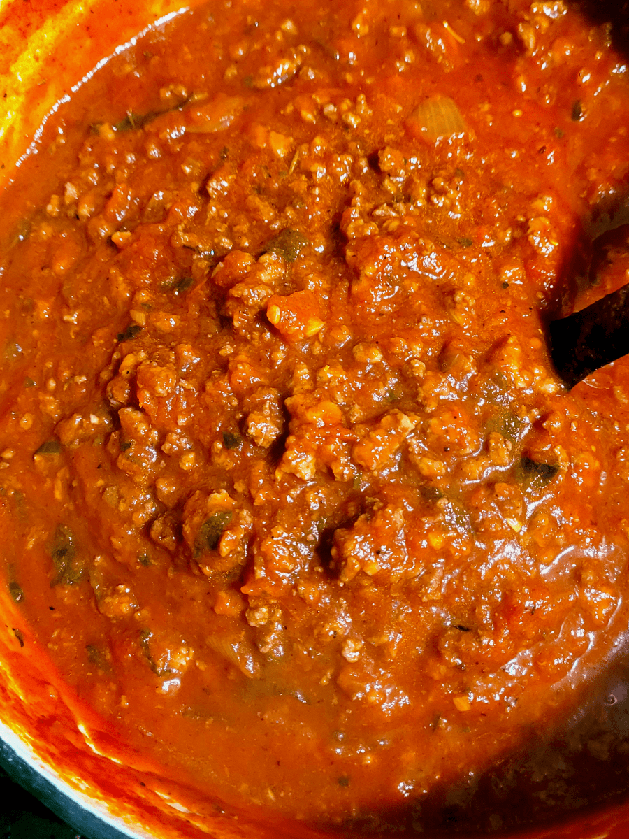 Homemade Meat Sauce
