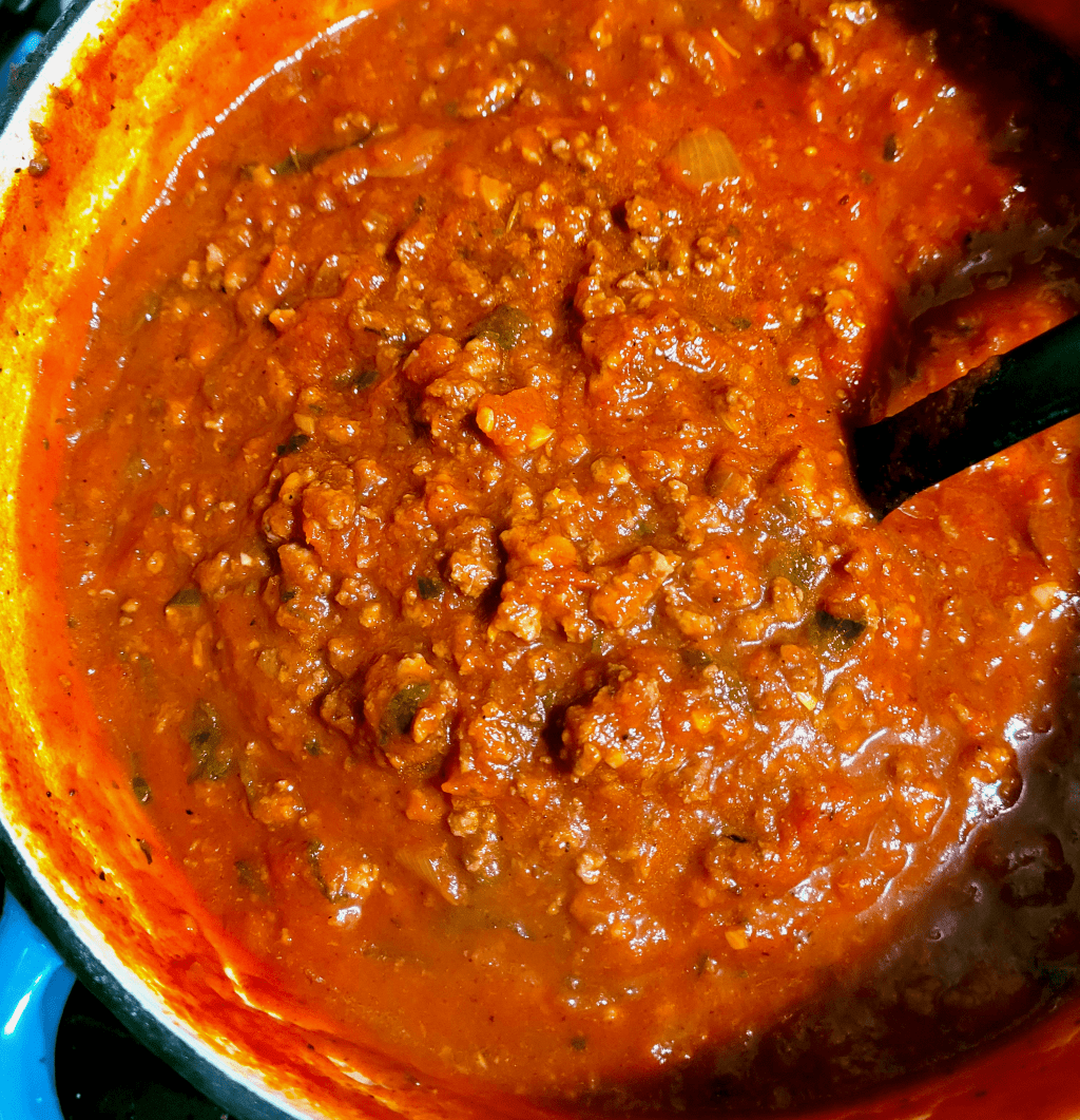 Homemade Meat Sauce