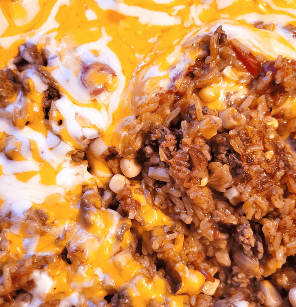 Mexican Beef & Rice&nbsp;Skillet