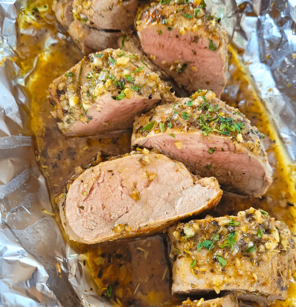 Garlic Butter Pork&nbsp;Tenderloin