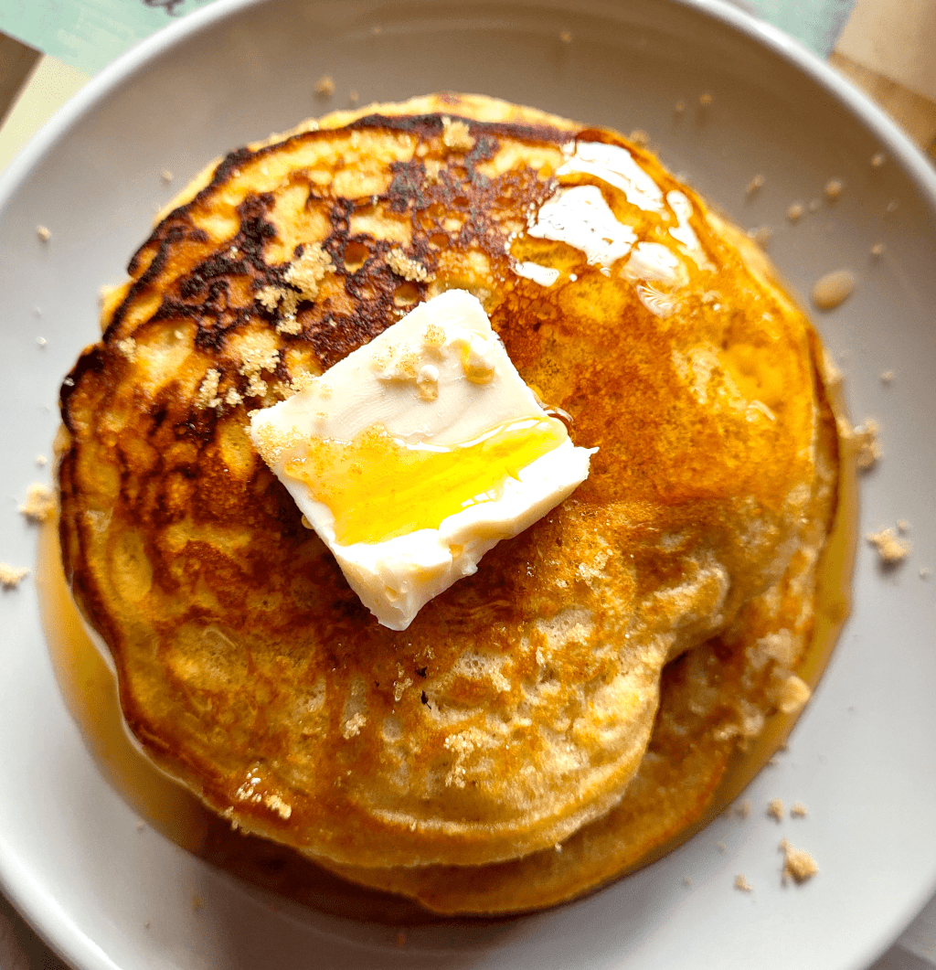 Maple Brown Sugar Instant Oatmeal&nbsp;Pancakes