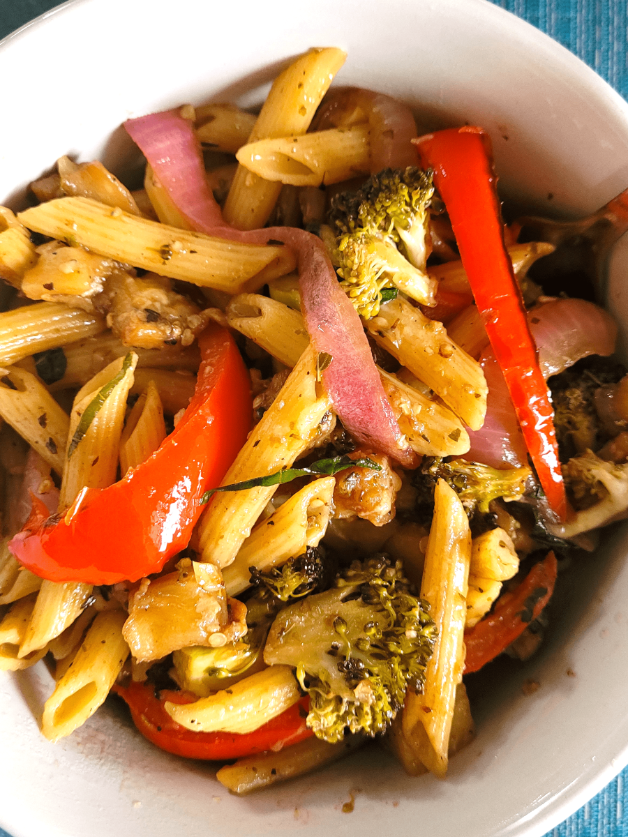 Balsamic Roasted Veggie&nbsp;Pasta