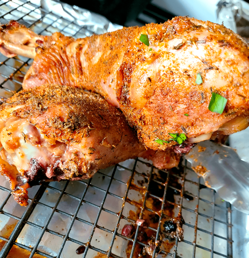 Roasted Turkey Legs