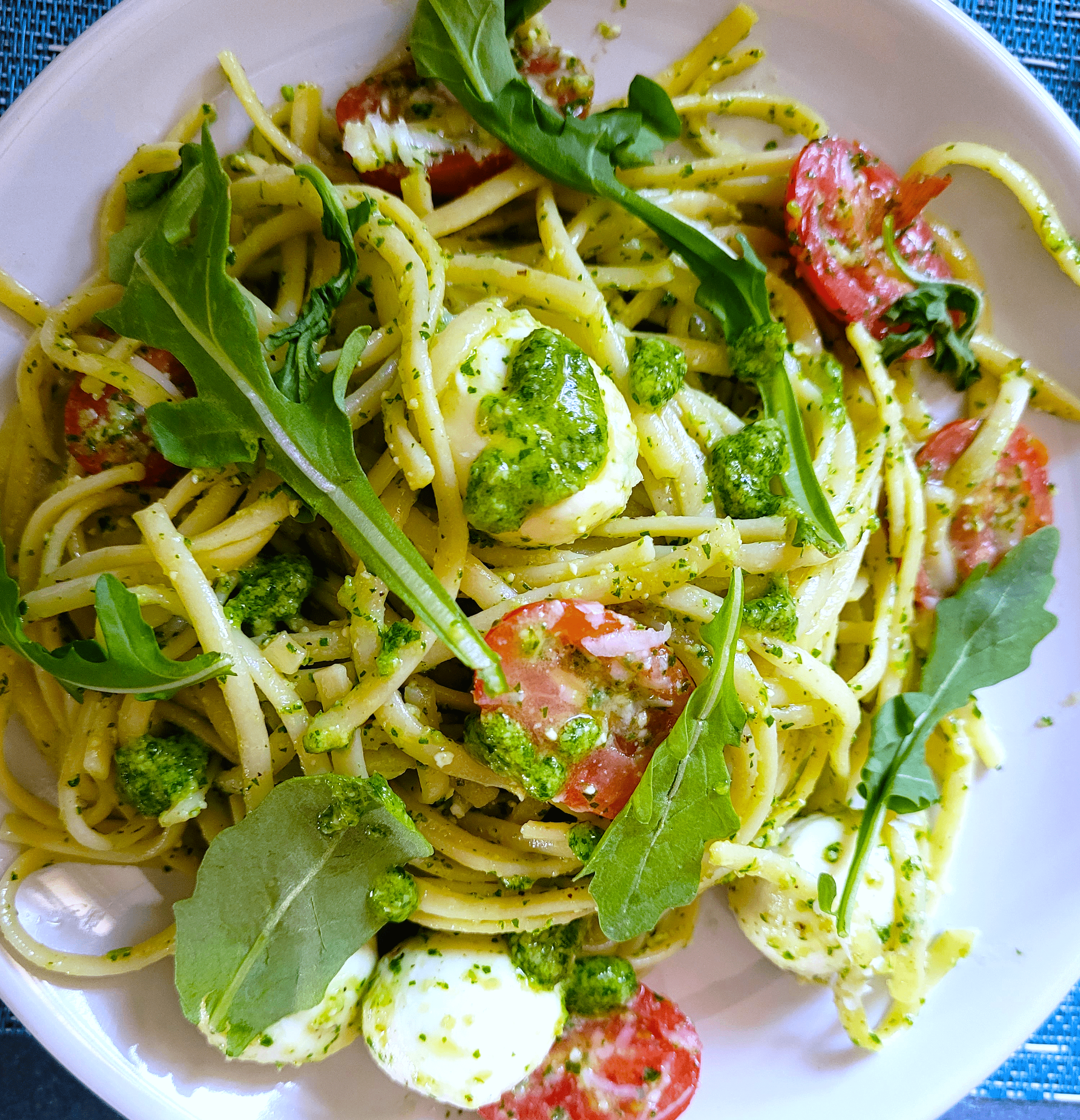 Arugula Pesto Pasta