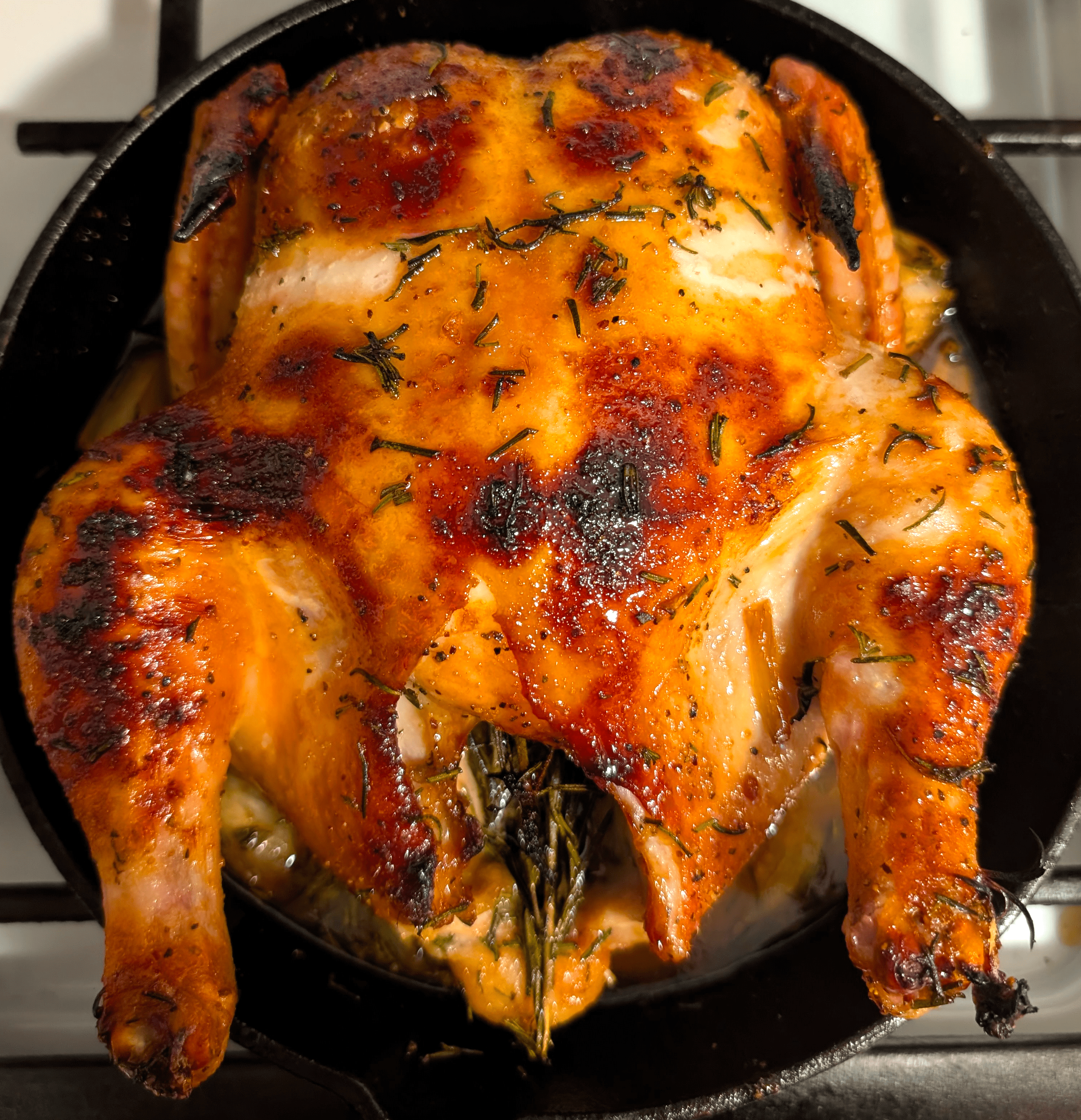 Maple Rosemary Roasted Chicken