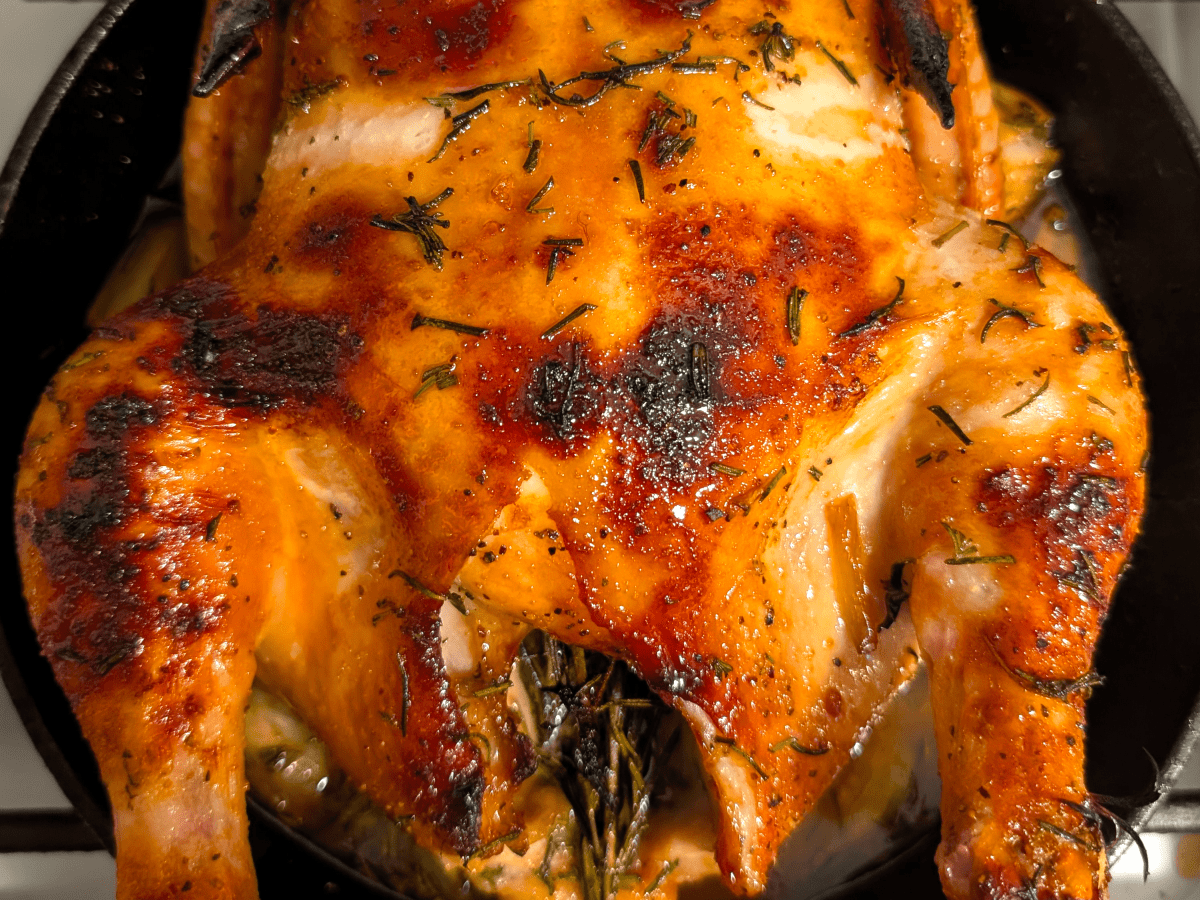Maple Rosemary Roasted&nbsp;Chicken