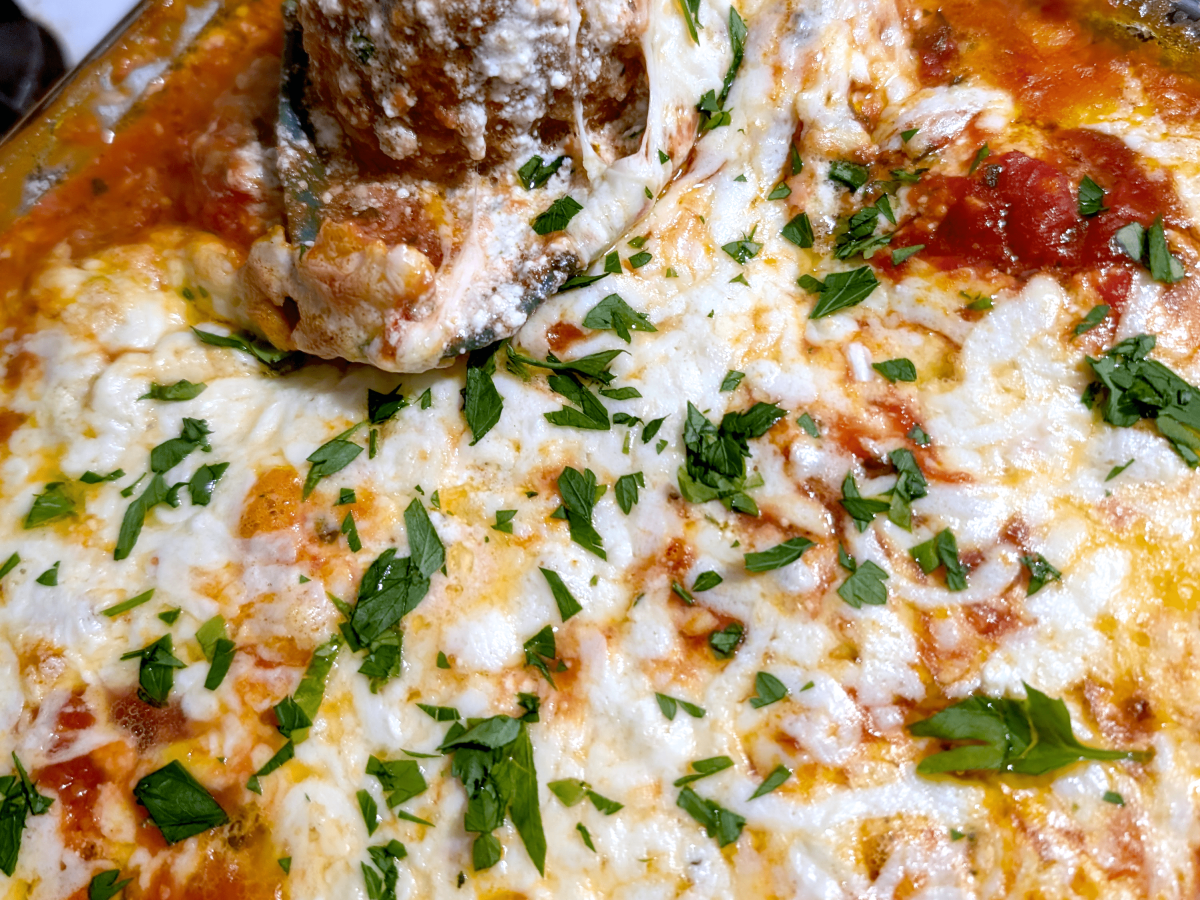 Baked Meatballs Parmesan