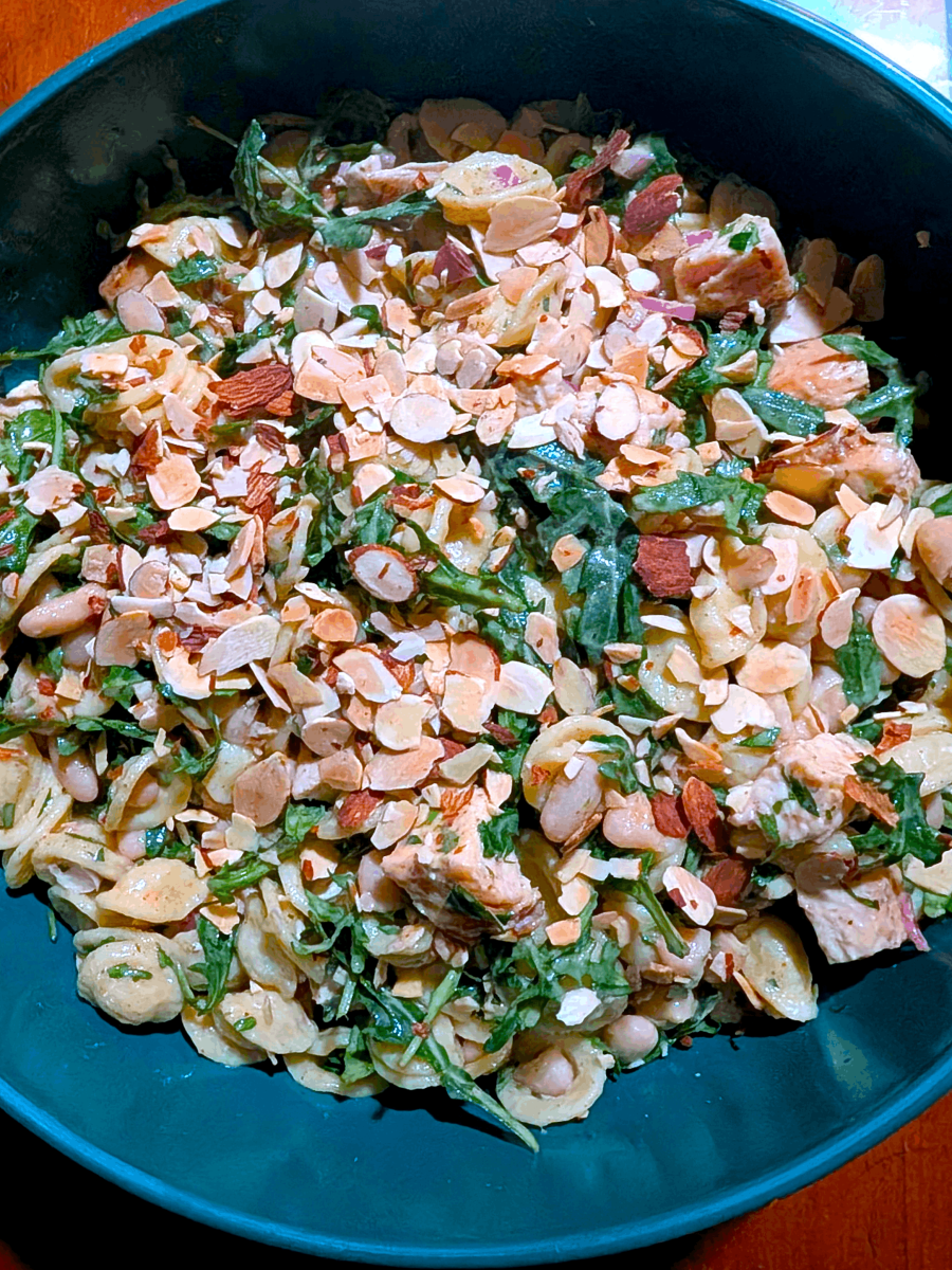 Arugula & Chicken Pasta Salad with Dijon&nbsp;Vinaigrette