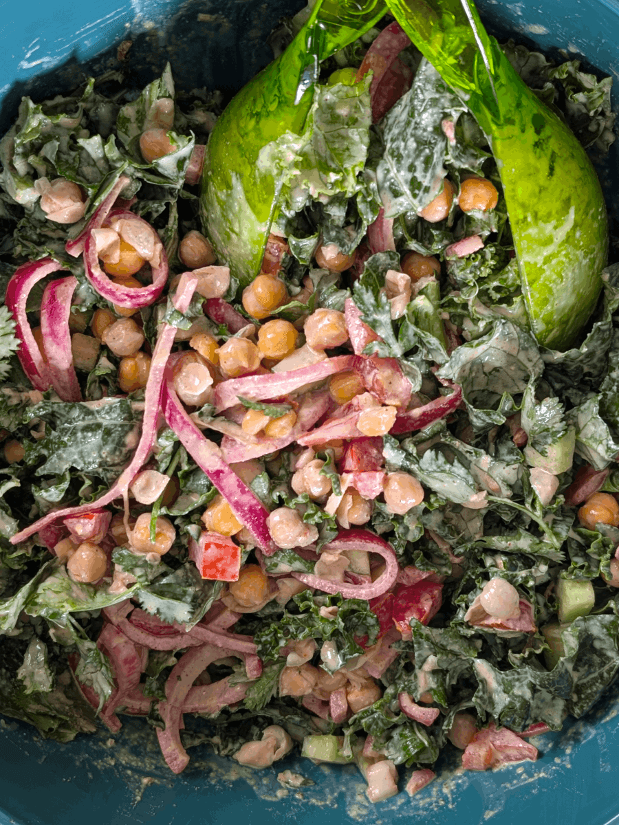 Deconstructed Falafel Salad