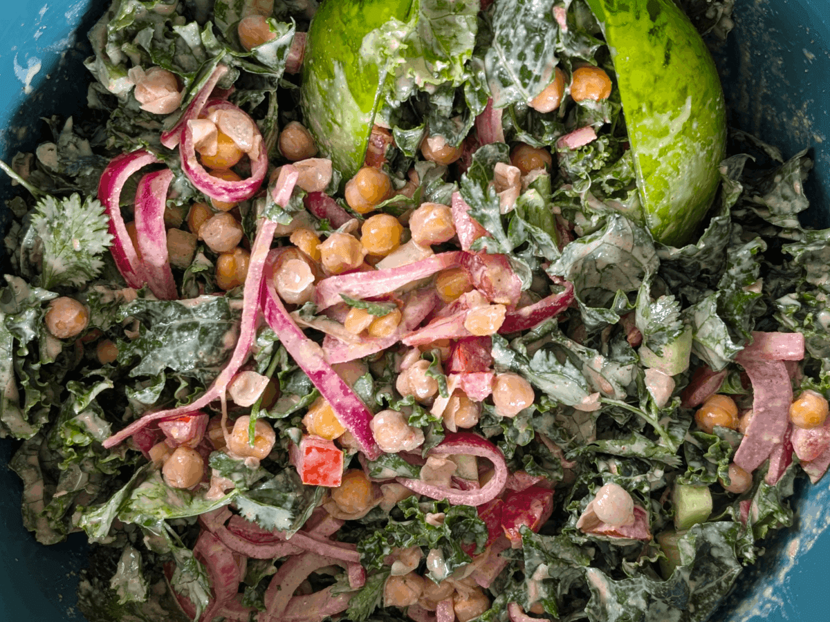Deconstructed Falafel Salad